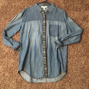Life in progress Long collared shirt size XS